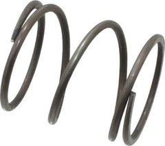 Value Collection - 0.85" OD, 0.062" Wire, 1" Free Length, Music Wire Compression Stock Springs Spring - 19.1 Lb Spring Rating - Eagle Tool & Supply