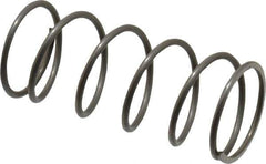 Value Collection - 0.85" OD, 0.062" Wire, 2" Free Length, Music Wire Compression Stock Springs Spring - 8.91 Lb Spring Rating - Eagle Tool & Supply