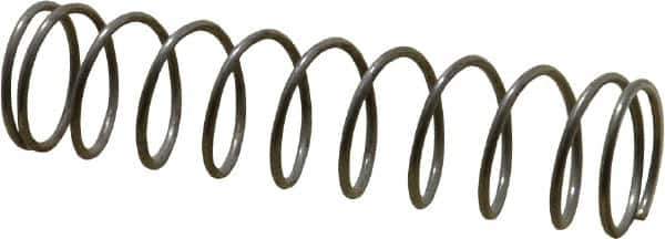 Value Collection - 0.85" OD, 0.062" Wire, 3-1/2" Free Length, Music Wire Compression Stock Springs Spring - 4.95 Lb Spring Rating - Eagle Tool & Supply