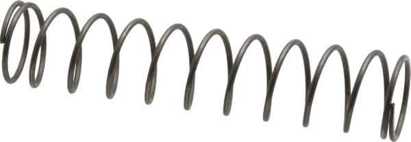 Value Collection - 0.85" OD, 0.062" Wire, 4" Free Length, Music Wire Compression Stock Springs Spring - 4.31 Lb Spring Rating - Eagle Tool & Supply