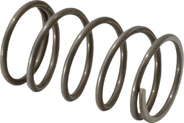 Value Collection - 0.85" OD, 0.072" Wire, 1-1/2" Free Length, Music Wire Compression Stock Springs Spring - 20.15 Lb Spring Rating - Eagle Tool & Supply