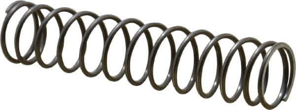 Value Collection - 0.85" OD, 0.072" Wire, 4" Free Length, Music Wire Compression Stock Springs Spring - 7.08 Lb Spring Rating - Eagle Tool & Supply