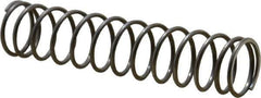 Value Collection - 0.85" OD, 0.072" Wire, 4" Free Length, Music Wire Compression Stock Springs Spring - 7.08 Lb Spring Rating - Eagle Tool & Supply