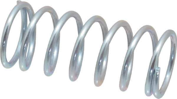 Value Collection - 0.85" OD, 0.08" Wire, 2" Free Length, Music Wire Compression Stock Springs Spring - 21.11 Lb Spring Rating - Eagle Tool & Supply