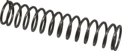 Value Collection - 0.85" OD, 0.08" Wire, 4" Free Length, Music Wire Compression Stock Springs Spring - 10.11 Lb Spring Rating - Eagle Tool & Supply