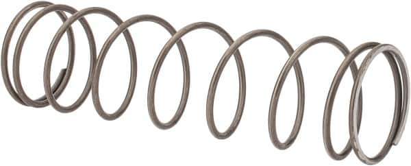 Value Collection - 0.975" OD, 0.062" Wire, 3-1/2" Free Length, Music Wire Compression Stock Springs Spring - 4.13 Lb Spring Rating - Eagle Tool & Supply