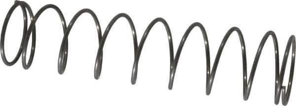 Value Collection - 0.975" OD, 0.062" Wire, 4" Free Length, Music Wire Compression Stock Springs Spring - 3.6 Lb Spring Rating - Eagle Tool & Supply