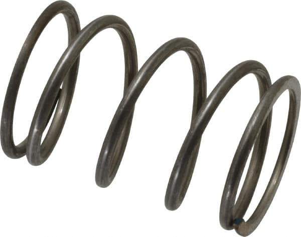 Value Collection - 0.975" OD, 0.08" Wire, 1-1/2" Free Length, Music Wire Compression Stock Springs Spring - 23.69 Lb Spring Rating - Eagle Tool & Supply