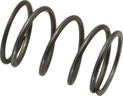 Value Collection - 0.975" OD, 0.08" Wire, 1-1/2" Free Length, Music Wire Compression Stock Springs Spring - 23.69 Lb Spring Rating - Eagle Tool & Supply