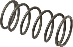 Value Collection - 0.975" OD, 0.08" Wire, 2" Free Length, Music Wire Compression Stock Springs Spring - 17.25 Lb Spring Rating - Eagle Tool & Supply