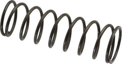 Value Collection - 0.975" OD, 0.08" Wire, 3" Free Length, Music Wire Compression Stock Springs Spring - 11.18 Lb Spring Rating - Eagle Tool & Supply