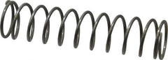 Value Collection - 0.975" OD, 0.08" Wire, 4" Free Length, Music Wire Compression Stock Springs Spring - 8.26 Lb Spring Rating - Eagle Tool & Supply