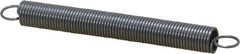Made in USA - 5/16" OD, 6.39 Lb Max Load, 6.55" Max Ext Len, 0.035" Wire Diam Spring - 1.51 Lb/In Rating, 1 Lb Init Tension, 3" Free Length - Eagle Tool & Supply
