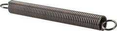 Made in USA - 5/16" OD, 10.26 Lb Max Load, 5.33" Max Ext Len, 0.041" Wire Diam Spring - 3.58 Lb/In Rating, 1.9 Lb Init Tension, 3" Free Length - Eagle Tool & Supply