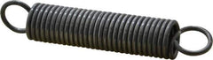 Made in USA - 5/8" OD, 33.56 Lb Max Load, 5.48" Max Ext Len, 0.08" Wire Diam Spring - 13.4 Lb/In Rating, 7 Lb Init Tension, 3-1/2" Free Length - Eagle Tool & Supply