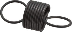 Made in USA - 3/4" OD, 13.07 Lb Max Load, 3.23" Max Ext Len, 0.062" Wire Diam Spring - 9.23 Lb/In Rating, 1.65 Lb Init Tension, 2" Free Length - Eagle Tool & Supply
