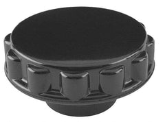 Gibraltar - 3" Head, Fluted Knob - Bushing with Set Screw, Phenolic, with Glossy Finish - Eagle Tool & Supply