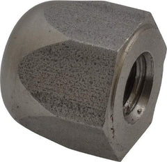 Morton Machine Works - 3/8-16" UNC, 3/4" Width Across Flats, Uncoated, Stainless Steel Acorn Nut - 3/4" Overall Height, Grade 303, TCMAI - Eagle Tool & Supply