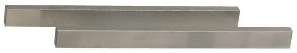 Starrett - 6" Long x 3/4" High x 3/8" Thick, Tool Steel Four Face Parallel - Sold as Matched Pair - Eagle Tool & Supply