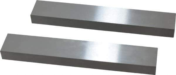 Value Collection - 6" Long x 1" High x 1/2" Thick, Tool Steel Parallel - Sold as Matched Pair - Eagle Tool & Supply