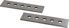 Value Collection - 6" Long x 1-1/2" High x 3/16" Thick, Tool Steel Two Face Parallel - 0.0003" Parallelism, Sold as Individual - Eagle Tool & Supply