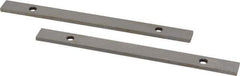 Value Collection - 6" Long x 1/2" High x 1/8" Thick, Tool Steel Parallel - 0.0002" Parallelism, Sold as Matched Pair - Eagle Tool & Supply