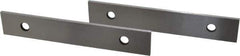 Value Collection - 6" Long x 1" High x 1/8" Thick, Tool Steel Parallel - 0.0002" Parallelism, Sold as Matched Pair - Eagle Tool & Supply