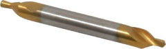 Guhring - 1.6mm Body Diam, 60°, 35.5mm OAL, High Speed Steel Spotting Drill - Eagle Tool & Supply