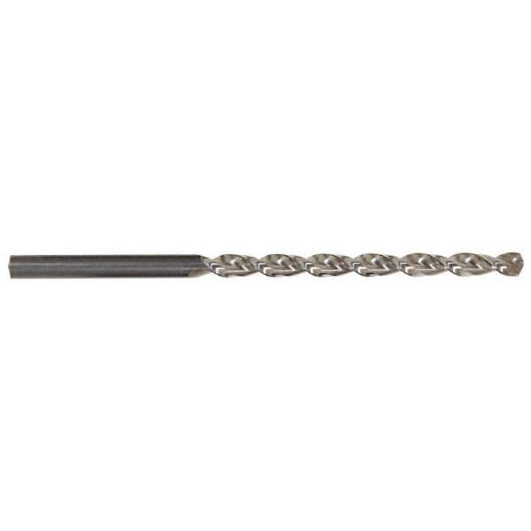 Taper Length Drill Bit: 0.3230″ Dia, 130 ° Bright/Uncoated, RH Cut, Parabolic Flute, Straight Shank, Series 535