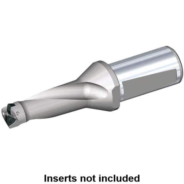 Kennametal - 38.4mm Max Drill Depth, 2.5xD, 18mm Diam, Indexable Insert Drill - 2 Inserts, 32mm Shank Diam, Whistle Notch Shank - Eagle Tool & Supply