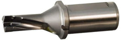 Kennametal - 36mm Max Drill Depth, 2xD, 18mm Diam, Indexable Insert Drill - 2 Inserts, 32mm Shank Diam, Whistle Notch Shank - Eagle Tool & Supply