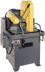 Kalamazoo - 20" Blade Diam, 1" Arbor Hole, Straight Chop & Cutoff Saw - 1,950 RPM, 15 hp, 220/440 Volts, 3 Phase - Eagle Tool & Supply