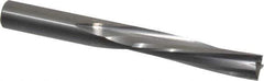 Onsrud - 1/2" Cutting Diam x 2-1/8" Length of Cut, 3 Flute, Downcut Spiral Router Bit - Uncoated, Right Hand Cut, Solid Carbide, 4-1/2" OAL x 1/2" Shank Diam, Three Edge, 10° Helix Angle - Eagle Tool & Supply