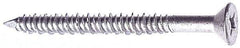 Red Head - 3/16" Diam, 2-3/4" OAL, Phillips Drive, Concrete Screw & Masonry Fastener - Stainless Steel, Climashield Finish, Includes Drill Bit - Eagle Tool & Supply