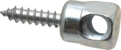 ITW Buildex - 3/8" Zinc-Plated Steel Horizontal (Cross Drilled) Mount Threaded Rod Anchor - 3/8" Diam x 1" Long, 670 Lb Ultimate Pullout, For Use with Wood - Eagle Tool & Supply