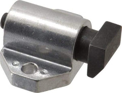 Gibraltar - 2" Body Width x 1-3/8" Body Len, 1/4" Stroke Len, 1-1/2" Btw Mt Hole Ctrs, 1-7/32" Btw Mt Hole & Edge, Tangless Square Spring Locating Stop - 32 Lb Mid End Force, 3/4" Stop Head Width x 3/4" Stop Head Height - Eagle Tool & Supply