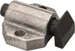 Gibraltar - 7/8" Body Width x 11/16" Body Len, 1/8" Stroke Len, 21/32" Btw Mt Hole Ctrs, 19/32" Btw Mt Hole & Edge, Tangless Square Spring Locating Stop - 10 Lb Mid End Force, 3/8" Stop Head Width x 3/8" Stop Head Height - Eagle Tool & Supply