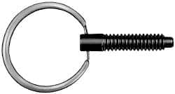 TE-CO - Pull Ring Plungers Thread Size: 1/4-20 Thread Length (Decimal Inch): 0.8000 - Eagle Tool & Supply