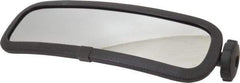 Made in USA - Indoor & Outdoor Convex Safety, Traffic & Inspection Mirrors - Glass Lens, 4" High - Eagle Tool & Supply