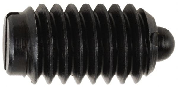 TE-CO - Threaded Spring Plungers Thread Size: 8-36 Thread Length (Inch): 7/16 - Eagle Tool & Supply