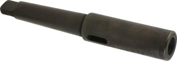 Scully Jones - MT2 Inside Morse Taper, MT3 Outside Morse Taper, Extension Sleeve - Hardened & Ground Throughout, 1-3/16" Projection, 1.19" Body Diam - Exact Industrial Supply