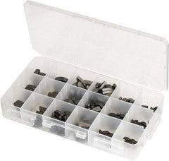 Made in USA - Key & Keyway Assortments Type: Woodruff Keys Number of Pieces: 250 - Eagle Tool & Supply