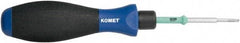 Komet - TP9 Torx Plus Drive, Driver for Indexable Boring Bars - Compatible with Clamp Screws, Insert Screws - Eagle Tool & Supply