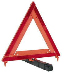 Peterson - 3 Piece Red Triangle Warning Kit - Plastic - Eagle Tool & Supply