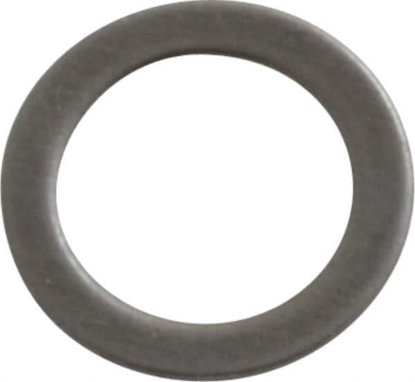 Precision Brand - 0.015" Thick, 1/4" Inside x 0.366" OD, Shortening Shim - 1/4" Screw, 1075 Spring Steel - Eagle Tool & Supply