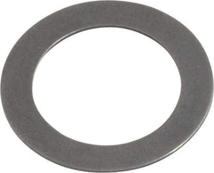 Precision Brand - 0.015" Thick, 3/8" Inside x 0.557" OD, Shortening Shim - 3/8" Screw, 1075 Spring Steel - Eagle Tool & Supply