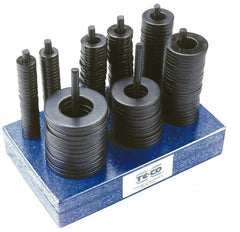 TE-CO - Washer Assortments Type: Flat Number of Pieces: 174 - Eagle Tool & Supply