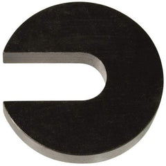 Gibraltar - 5/16 or 3/8" Bolt, 3/8" Thick, Black Oxide Finish, Case Hardened Steel C Washer - Grade 12L14, 13/32" Inside & 1-3/4" OD - Eagle Tool & Supply