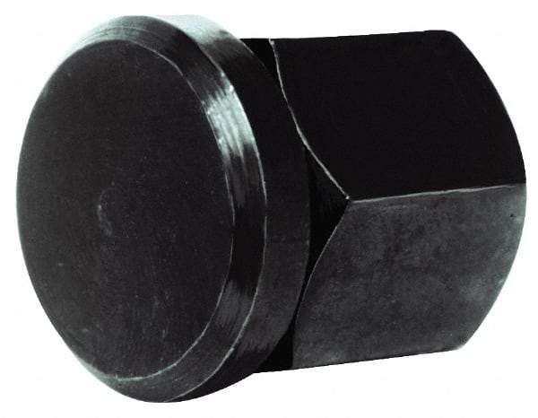 Gibraltar - 3/4-10, Black Oxide Finish, Steel Swivel Hex Nut - 1" Pad, 7/8" Wide x 1" High x 1/2" Deep - Eagle Tool & Supply