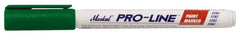 Markal - Green Liquid Enamel-Based Paint Marker - Fine Tip, Alcohol Base Ink - Eagle Tool & Supply